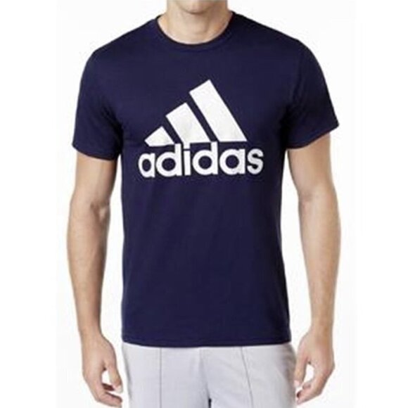 💎114 Adidas Authentic Original Mens Short Sleeve T-Shirt - Picture 1 of 5
